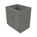 Shaker_Base_Cabinet_Double_Door_2_Door_1_Drawer_grey