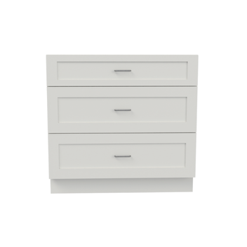 Shaker_Drawer_Base_3_Drawer_white