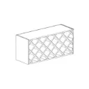 Shaker Wine Rack Cabinet