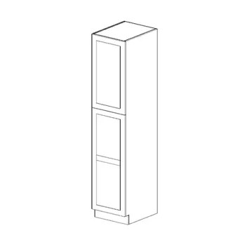 Shaker Utility Pantry 1 Door (H84, White)