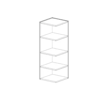 Shaker Open End Shelf 4 Shelves