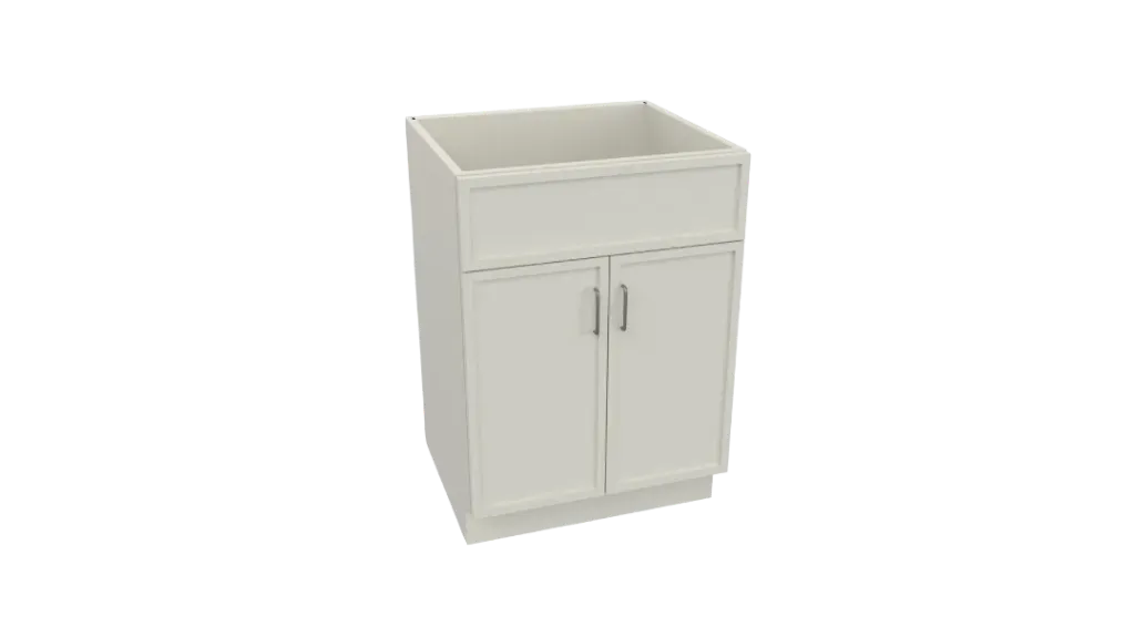 Slim Shaker Vanity Sink Base Cabinet