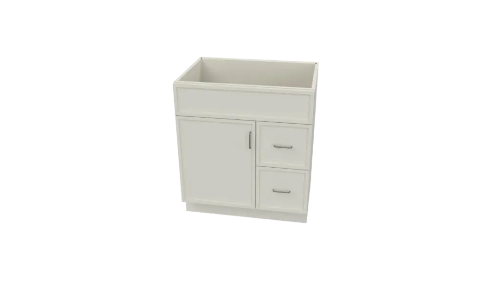 Slim Shaker Vanity Combo Cabinet