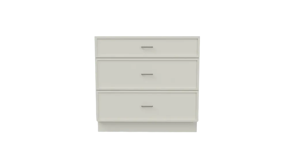 Slim Shaker Vanity Drawer Cabinet (W12)