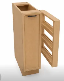 Slim Shaker Spice Rack Cabinet
