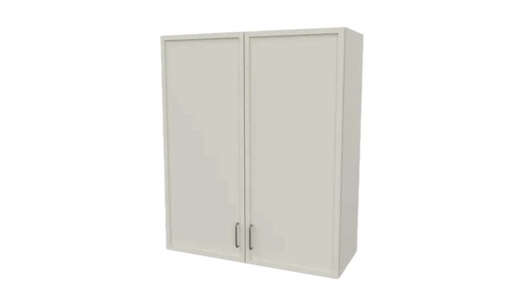Slim Shaker Wall Cabinet Double Door