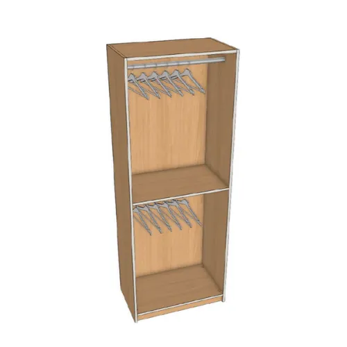 Closet Double Hanger (W24, D12)